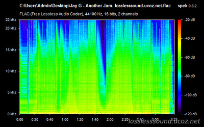 Jay G - Another Jam. FLAC, 2021 - spectrogram