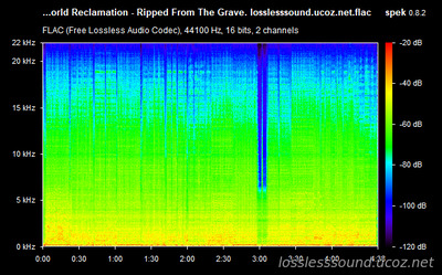 Dead World Reclamation - Ripped From The Grave - spectrogram