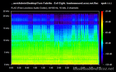 Torn Fabriks - Evil Eight - spectrogram