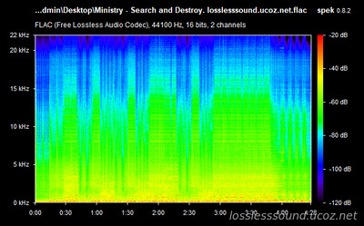 Ministry - Search and Destroy - spectrogram