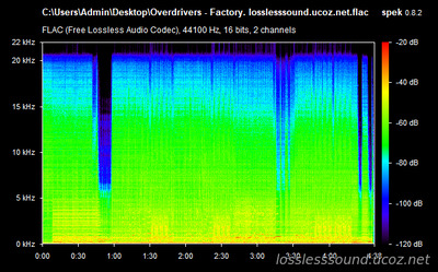 Overdrivers - Factory - spectrogram
