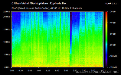 Muse - Euphoria - spectrogram