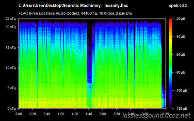 Neurotic Machinery - Insanity - spectrogram