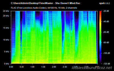 TimeWaster - She Doesn't Mind - spectrogram