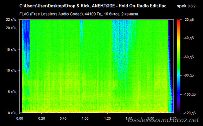 Drop & Kick, ANEKTØDE - Hold On - spectrogram