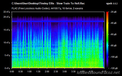 Tinsley Ellis - Slow Train To Hell - spectrogram