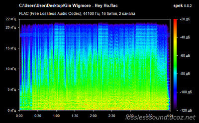 Gin Wigmore - Hey Ho - spectrogram