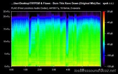 TRYPDØ & Flawx - Burn This Rave Down - spectrogram